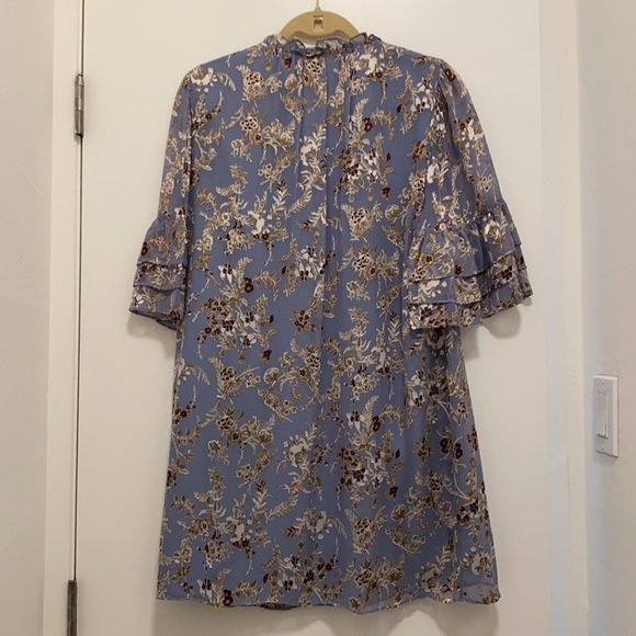 Alice + Olivia light blue floral dress (S/P) - Picture 3 of 5